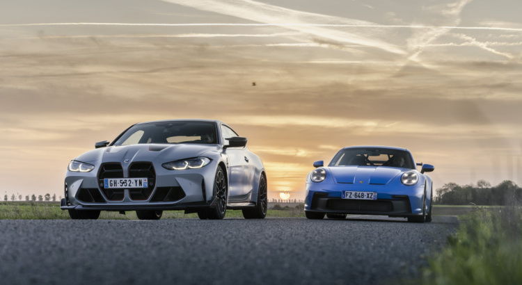 BMW M4 CSL vs Porsche 911 GT3 – Auto Moto (27/11/2022)